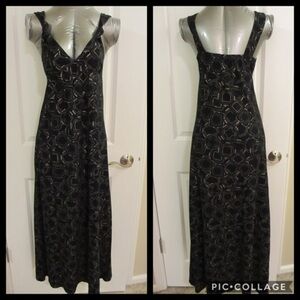 𝅺glam Black Maxi Dress size Small